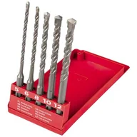 Akcesoria do elektronarzędzi - TOP TOOLS Wiertła do betonu SDS Plus 5-12 mm, zestaw 5 szt. - miniaturka - grafika 1