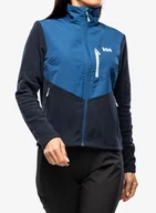 Bluzy sportowe damskie - Bluza polarowa damska Helly Hansen Daybreaker Block Jacket - navy - miniaturka - grafika 1