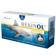 Suplementy naturalne - Rekinol extra, 72 kapsułki - - miniaturka - grafika 1