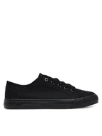 Trampki męskie - Lee Tenisówki Ava C Men Low 50251047.11A Czarny - miniaturka - grafika 1