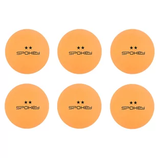 Piłeczki do tenisa stołowego (6 szt.) Spokey SKILLED 2* - Tenis stołowy - miniaturka - grafika 1