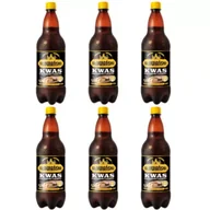 Napoje gazowane - Kgh Słowiański kwas chlebowy ciemny zestaw 6 x 1500 ml - miniaturka - grafika 1