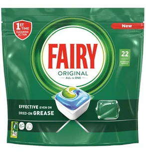 Fairy Original All-In-1 Kapsułki Do Zmywarki 22 Sztuki - Środki do zmywarek - miniaturka - grafika 1