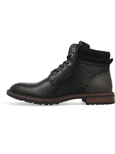 Wrangler Botki "George" w kolorze czarnym - Botki damskie - miniaturka - grafika 1