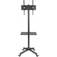 Uchwyty do telewizora - Art Stolik/wózek na kółkach + uchwyt do TV 23-55"" 25 kg S-09 (89904Y) - miniaturka - grafika 1