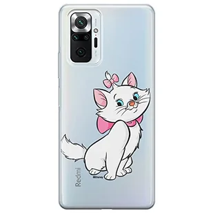 ERT GROUP etui na telefon Xiaomi REDMI NOTE 10 PRO, case oryginalny i oficjalnie licencjonowany przez Disney, wzór Marie 007, optymalnie dopasowane, plecki z TPU częściowo przeźroczyste - Etui i futerały do telefonów - miniaturka - grafika 1