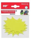 Zakładki do książek - Etykiety cenowe fluorescencyjne żółte 100x65mm - MP Main Paper - miniaturka - grafika 1