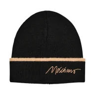 Czapki damskie - Moschino Wełniana czapka - miniaturka - grafika 1