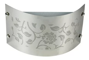 Kinkiet chromowy metalowy lampa ścienna 40W E14 Aluno 10-61686 - Lampy ścienne - miniaturka - grafika 1