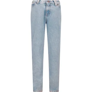 Tommy Hilfiger Jeansy | Relaxed fit - Spodnie sportowe damskie - miniaturka - grafika 1