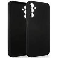 Etui i futerały do telefonów - Etui SILICONE CASE do Samsung A14 5G A146 czarny/black - miniaturka - grafika 1
