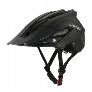 Kask Rowerowy Lixada 58-62CM Rozmiar L Czarny - Kaski rowerowe - miniaturka - grafika 1