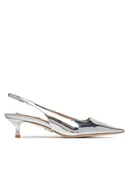 Czółenka - Steve Madden Czółenka Kari SM11003377 Srebrny - miniaturka - grafika 1