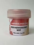 Dodatki do ciast w proszku - Barwnik perłowy ”Brzoskwiniowy róż” 2 g - miniaturka - grafika 1