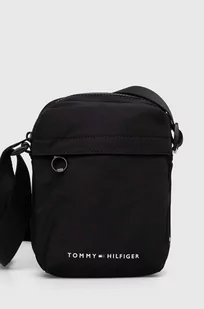 Tommy Hilfiger saszetka kolor czarny - Torby męskie - miniaturka - grafika 1