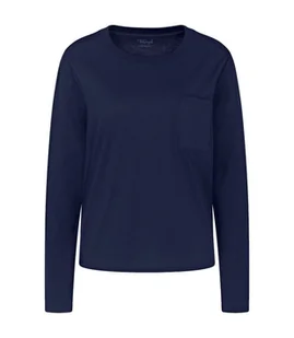 Triumph koszulka damska z długi rękawem Mix & Match LSL Top Chest Pocket-40 - Bielizna nocna - miniaturka - grafika 1