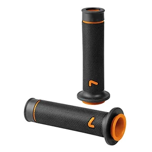 Lampa 90583 Sport-Grip, uniwersalne uchwyty na kierownicę motocyklową, 2 sztuki, gumowe, prawe i lewe - pomarańczowe - Części motocyklowe - miniaturka - grafika 1