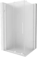 Kabiny prysznicowe - Mexen Velar kabina prysznicowa rozsuwana 130x90 cm, szron, biała - 871-130-090-31-20 - miniaturka - grafika 1