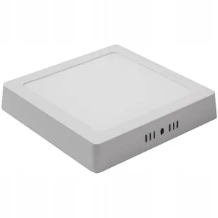 Panel plafon Led natynkowy kwadrat 12W Neutralna - Lampy sufitowe - miniaturka - grafika 1