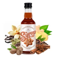 Syropy i koncentraty owocowe - Syrop do kawy piernikowy 200 ml zimowy DOSKONAŁY DO NAPOJÓW Gingerbread - miniaturka - grafika 1