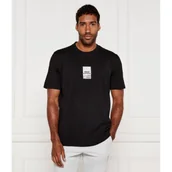 Koszulki męskie - BOSS GREEN T-shirt Photoprint | Relaxed fit | stretch - miniaturka - grafika 1