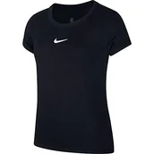 Koszulki i topy damskie - Nike G Nkct Dry Top Ss T-shirt - czarny/(biały), duży - miniaturka - grafika 1