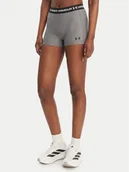 Spodenki damskie - Under Armour Szorty sportowe HeatGear® 6010725 Szary Slim Fit - miniaturka - grafika 1