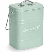 Kompostowniki - Zeller Mały kompostownik do kuchni, metalowy - miniaturka - grafika 1