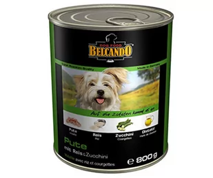 Belcando Indyk z ryżem i cukinią puszka 6x800g - Mokra karma dla psów - miniaturka - grafika 2