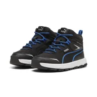 Buty trekkingowe dziecięce - Dziecięc sneakersy Evolve Trail PUMA Black Hyperlink Blue - miniaturka - grafika 1