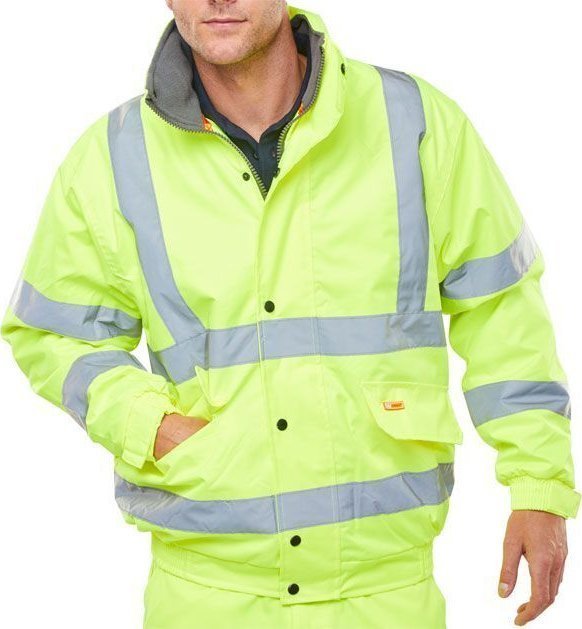 BEESWIFT Kurtka ostrzegawcza Bomber, rozm. XL, żółta