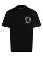 Koszulki męskie - Tom Tailor Denim - T-shirt męski, czarny - miniaturka - grafika 1