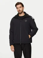 Kurtki męskie - EA7 Emporio Armani Kurtka przejściowa 6DPB37 PNFRZ 1200 Czarny Regular Fit - miniaturka - grafika 1