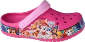 Buty dla dziewczynek - Crocs Crocs Fun Lab Paw Patrol 205509-670 19/20 Różowe - miniaturka - grafika 1