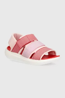 Buty dla dziewczynek - Reima sandały dziecięce Kesakko kolor różowy - grafika 1