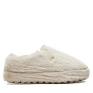 Kapcie damskie - Kapcie Calvin Klein Jeans Home Anke Slipper Wn Fur YW0YW01596 Écru - miniaturka - grafika 1