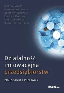 Difin Działalność innowacyjna przedsiębiorstw - Zarządzanie - miniaturka - grafika 1