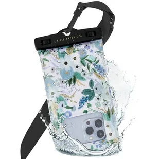 Etui wodoodporne RIFLE PAPER CO. Waterproof Floating Pouch Niebieski - Etui i futerały do telefonów - miniaturka - grafika 1