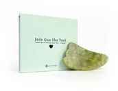 Pozostałe urządzenia kosmetyczne - Kamień Gua Sha Jadeitowa płytka do masażu Acus Med - trójkąt - zielony - miniaturka - grafika 1