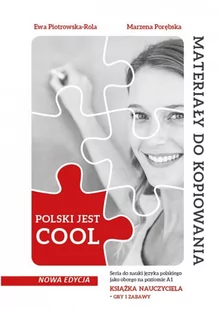 Polski jest COOL A1. Gry i zabawy (do kopiowania) - Książki do nauki języka polskiego dla obcokrajowców - miniaturka - grafika 1