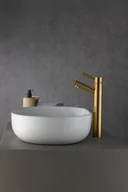 Baterie umywalkowe - DEN-BUW.050 ZŁOTY SZCZOTKOWANY(MAT) - miniaturka - grafika 1