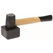 Młotki - Dedra młotek brukarski 1,0 kg z nakładką gumową 13M10 - miniaturka - grafika 1