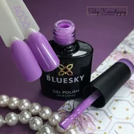 Lakiery hybrydowe - Lakier Hybrydowy A58 LILAC DUST Bluesky 10ml - miniaturka - grafika 1
