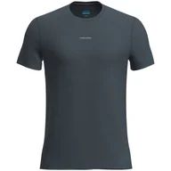 Koszulki sportowe męskie - Męska koszulka Icebreaker M Mer 125 Cool-Lite Speed SS Tee Rozmiar: L / Kolor: ciemnoniebieski - miniaturka - grafika 1