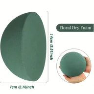 Rękodzieło - TEMU Zestaw 4 Bloków Pianki Kwiatowej do Sztucznych Kwiatów - Podwójny Rozmiar 3.54" & 5.51", Wysokiej Jakości dla Bukietów, Dekoracji Stołowych i - miniaturka - grafika 1