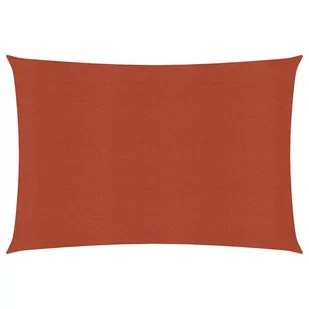 vidaXL Żagiel przeciwsłoneczny, 160 g/m, terakotowy, 2,5x4,5 m, HDPE vidaXL - Parasole ogrodowe - miniaturka - grafika 1