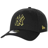 Czapki i chusty sportowe męskie - Czapka 9Forty Team Outline Yankees by New Era, czarno-żółty, One Size - miniaturka - grafika 1