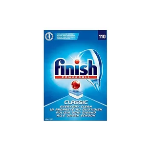 Finish Calgonit Classic, nadaje się do mycia w zmywarce Tabs, Mega Pack, 110 Tabs FinishClassicDishwasherTabletsPack - Środki do zmywarek - miniaturka - grafika 1