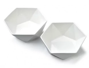 Affek Design Miski Salaterki Porcelanowe Affek Design Ralph White Białe 0,75 L 2 Szt - Miski i półmiski - miniaturka - grafika 1