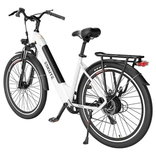 ESKUTE Polluno Plus Electric Commuter Bike 28*1.75in 250W Motor 25km/h Max Speed 48V 20Ah Battery 120km Mileage - White - Rowery elektryczne - miniaturka - grafika 2